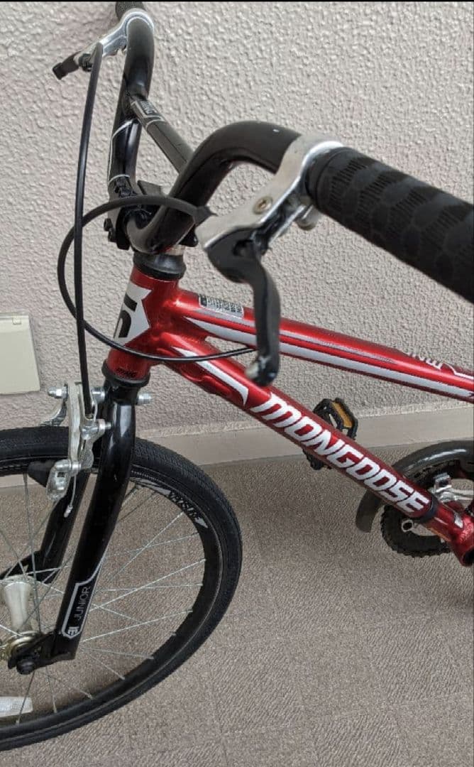 子供自転車　Mon　赤　キッズ自転車