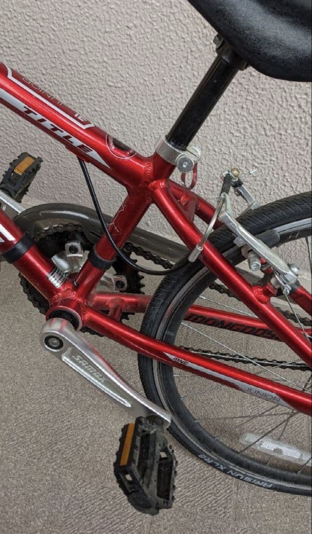 子供自転車　Mon　赤　キッズ自転車