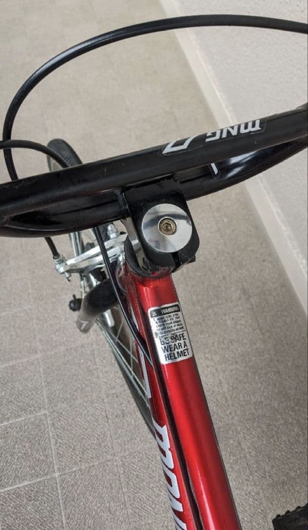 子供自転車　Mon　赤　キッズ自転車