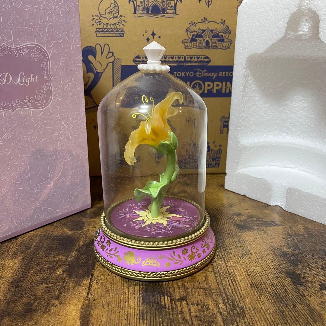 ディズニーストア 塔の上のラプンツェル10周年 LEDライト ランタン魔法の花