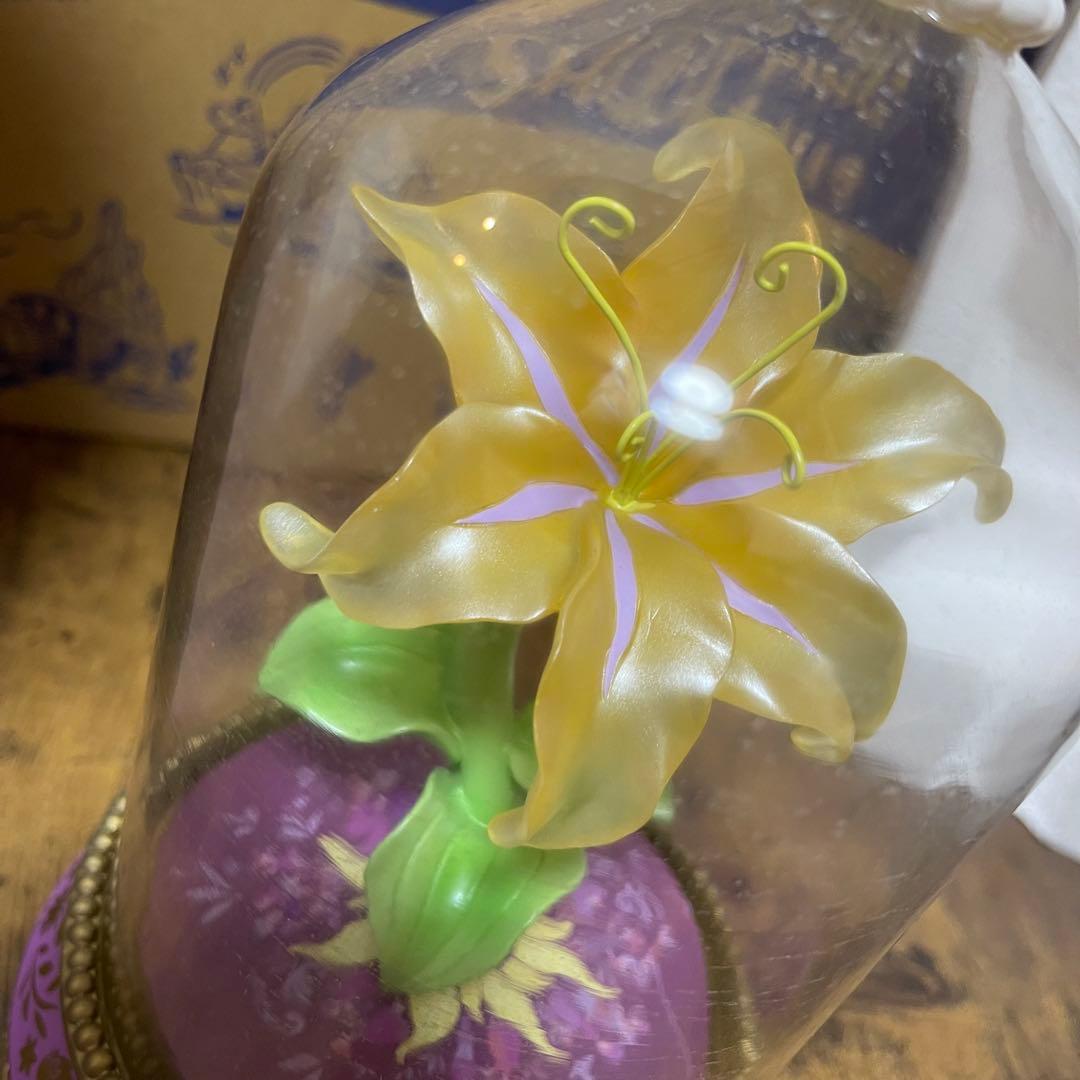 ディズニーストア 塔の上のラプンツェル10周年 LEDライト ランタン魔法の花