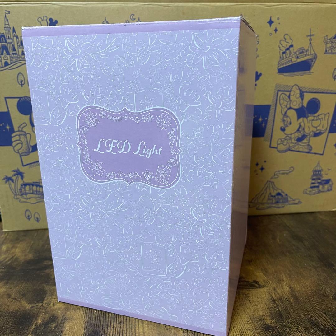 ディズニーストア 塔の上のラプンツェル10周年 LEDライト ランタン魔法の花
