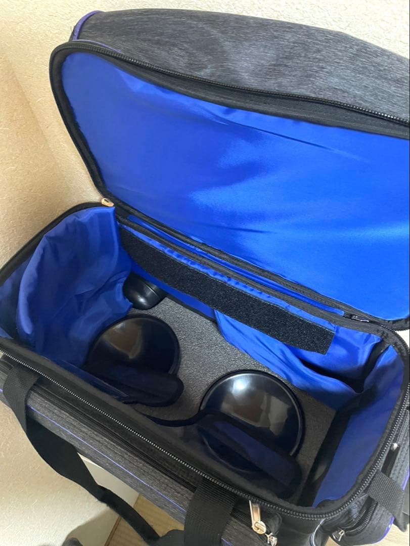★ロトグリップ★2ボールキャリーバック★ブラック/ブルー★新古品★