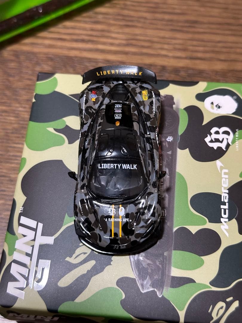 BAPE X LBWK GT ABC CAMO MCLARREN 720S開封品