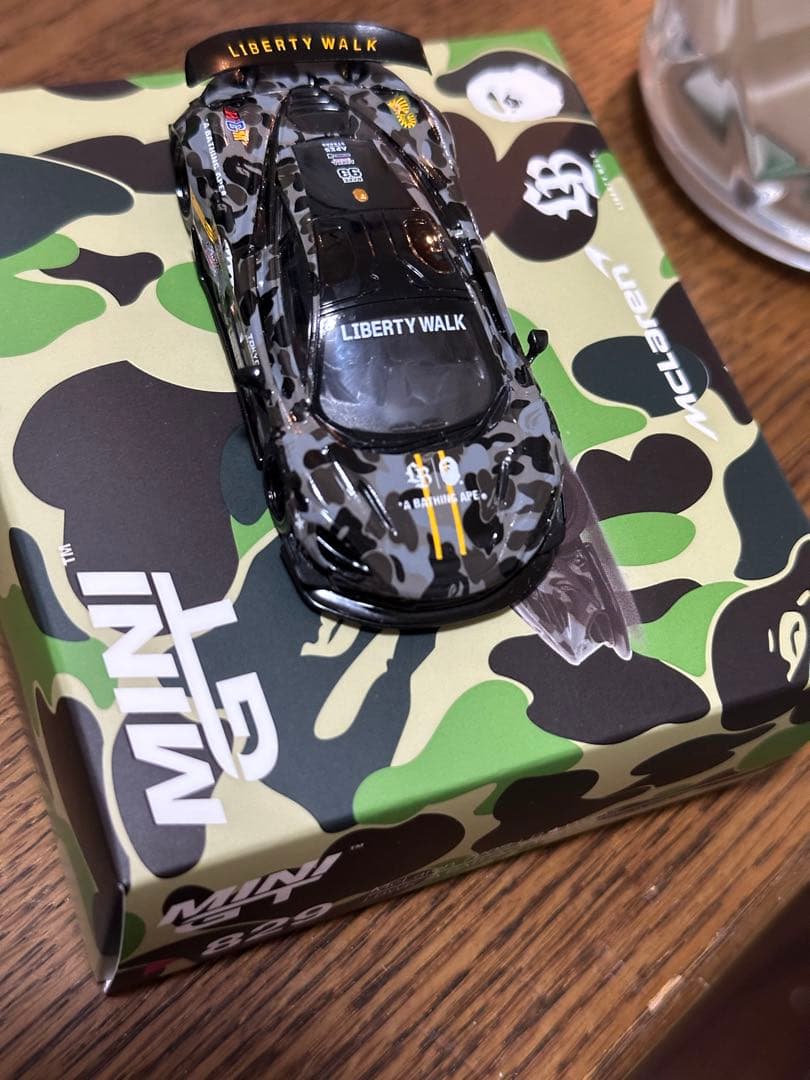 BAPE X LBWK GT ABC CAMO MCLARREN 720S開封品