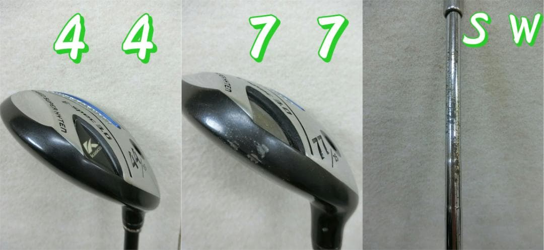 b720★初心者必見★ピン等メンズゴルフクラブ１４本セット