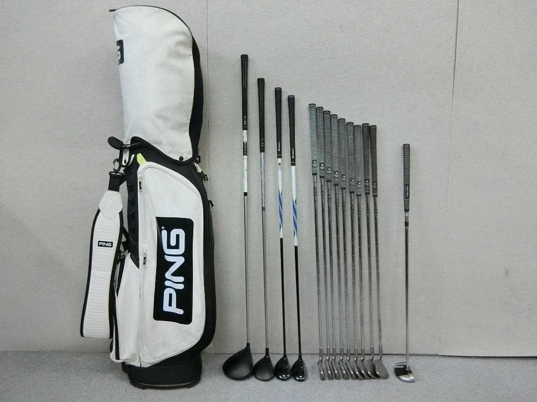 b720★初心者必見★ピン等メンズゴルフクラブ１４本セット