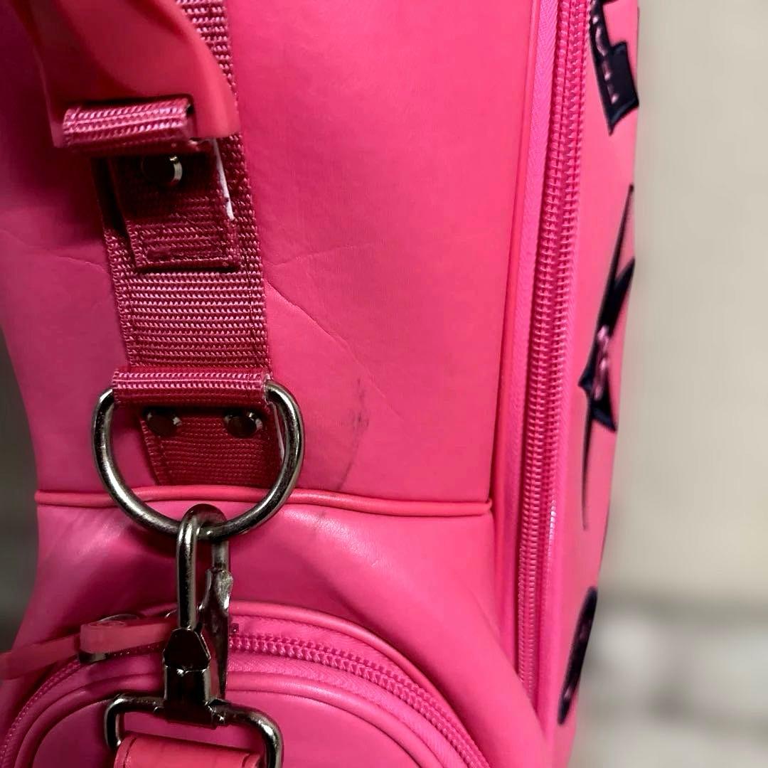 PEARLY GATES ピンク キャディバッグ 46 インチ対応(9型)