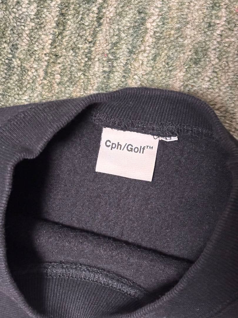 CAPTAINS HELM GOLF Cph/Golf スウェット　黒　裏起毛