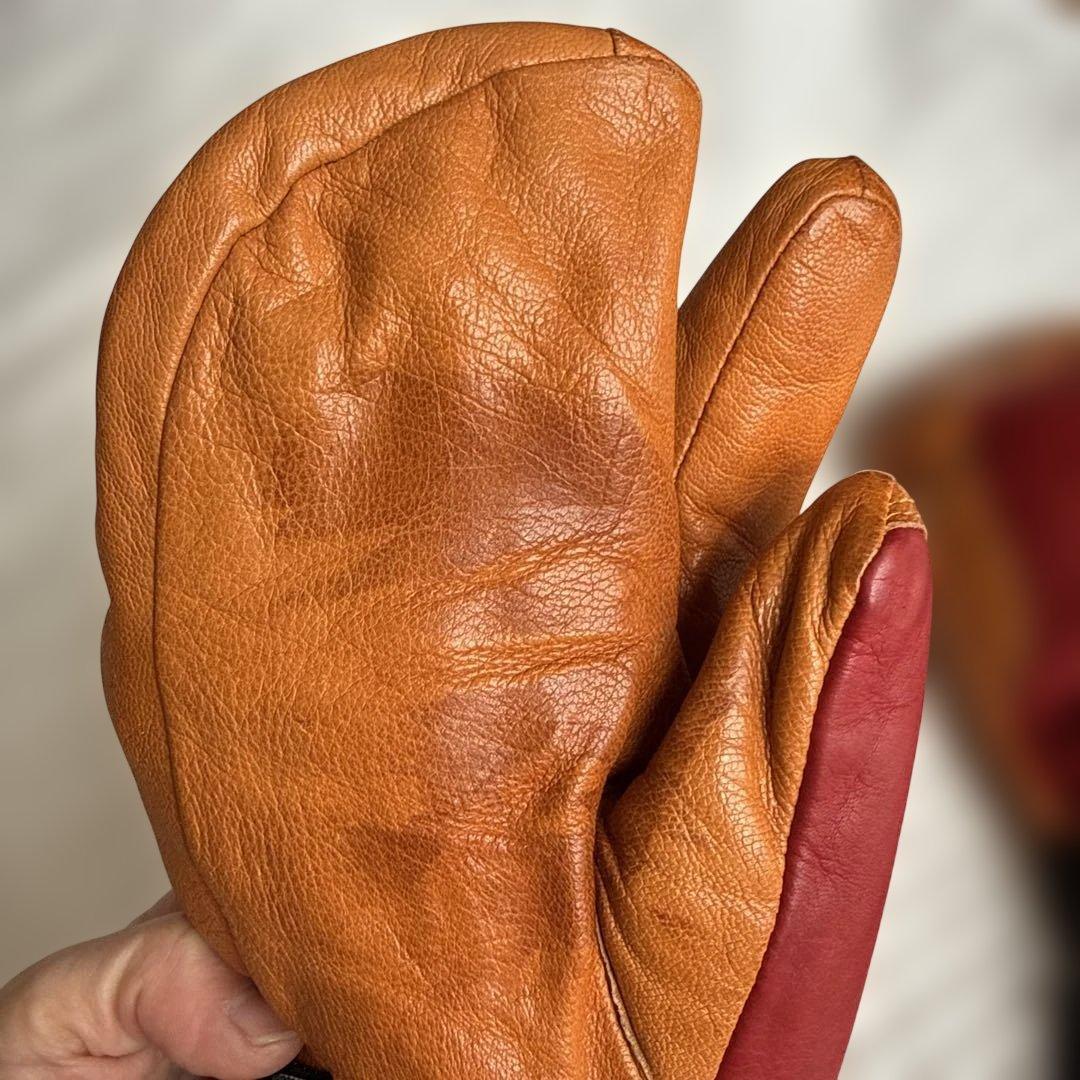 Hestra へストラ　3フィンガー・フル・レザー　サイズ6