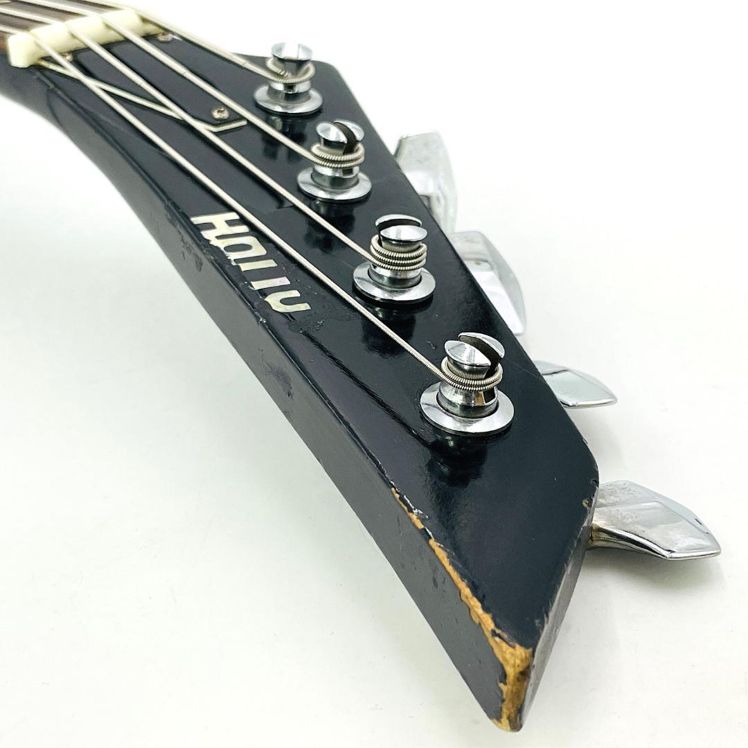 HALLY エレキベース ブラック 黒PG 70’s 国産ビンテージ【整備品】