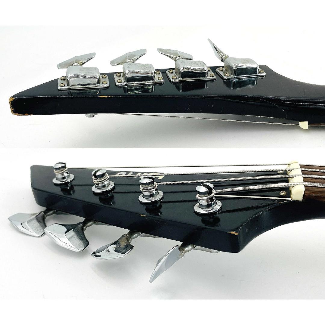 HALLY エレキベース ブラック 黒PG 70’s 国産ビンテージ【整備品】