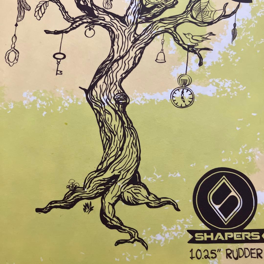 シングルフィン – ロガーシリーズラダー「生命の樹」ケース付き