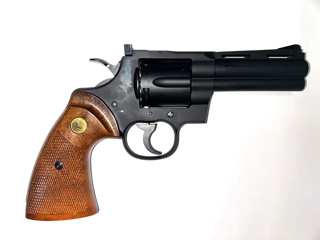 コルトパイソン4インチ　リボルバー ガスガン