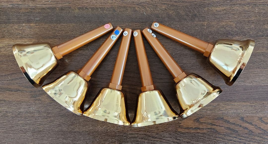 抹*レ様 ミュージックベル（ハンドベル）