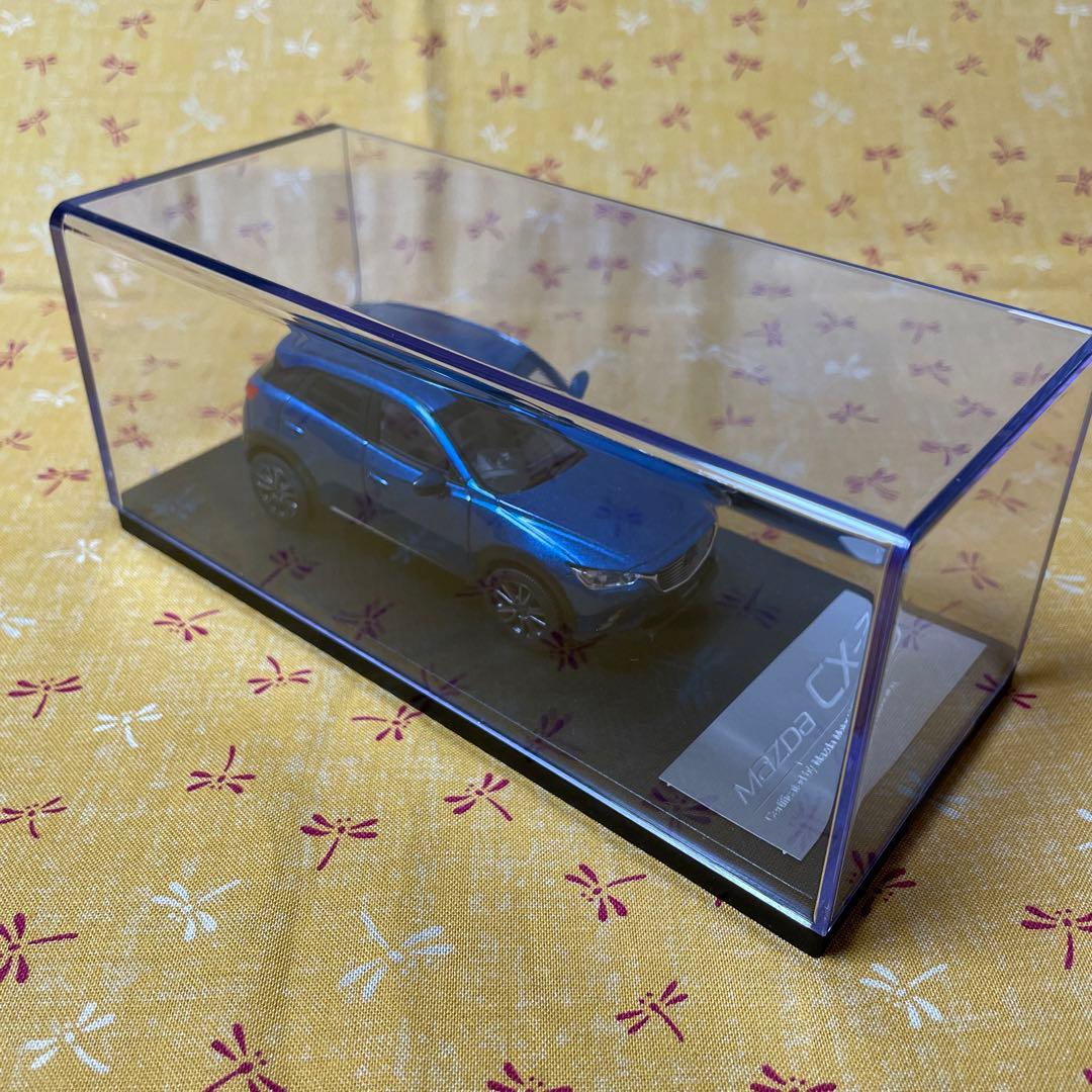 MAZDA モデルカー cx−3 ダイナミックブルーマイカ