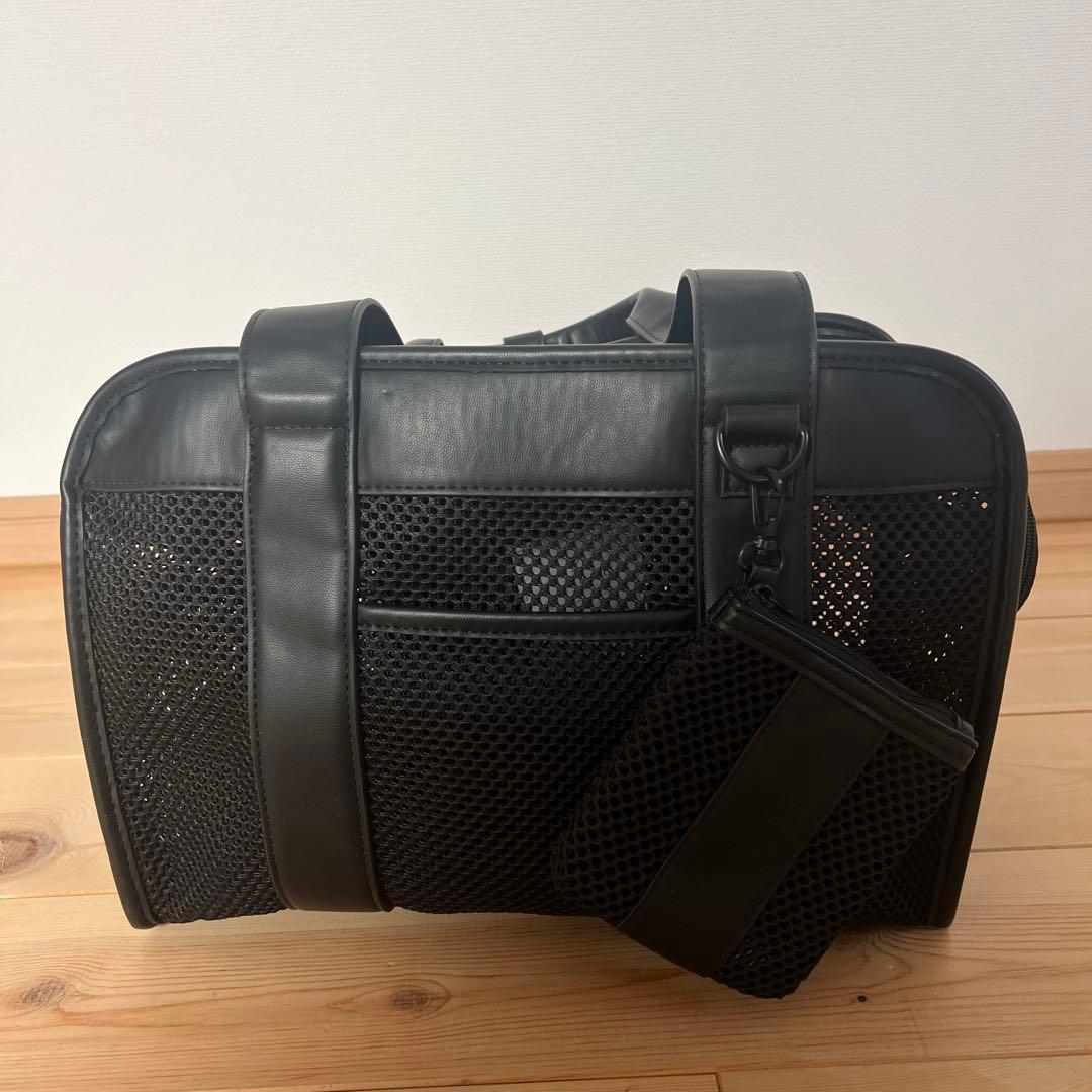 美品citydogシティドッグ/ライトメッシュキャリーSブラック