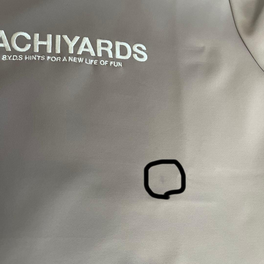 8YARDS ハチヤーズ　モックネック　Tシャツ　レディース　L モカ