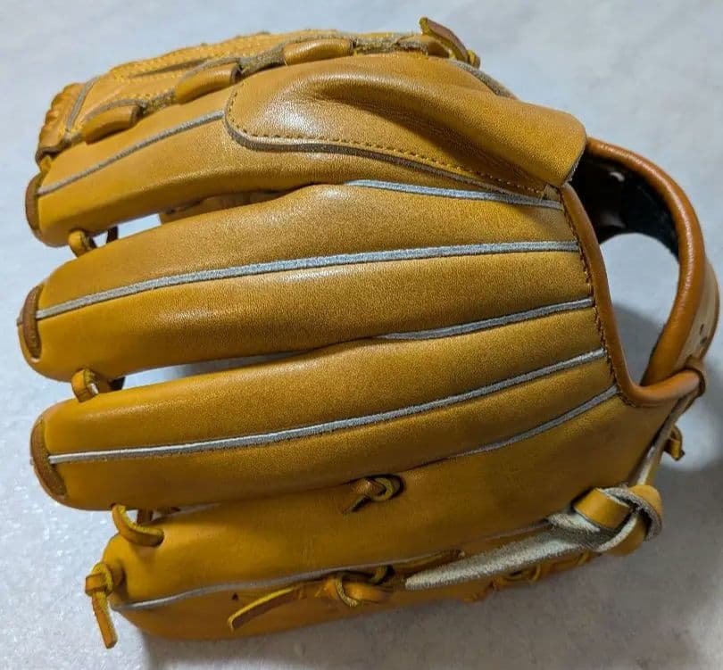 玉澤 TAMAZAWA 軟式グローブ 投手用 キャメル色