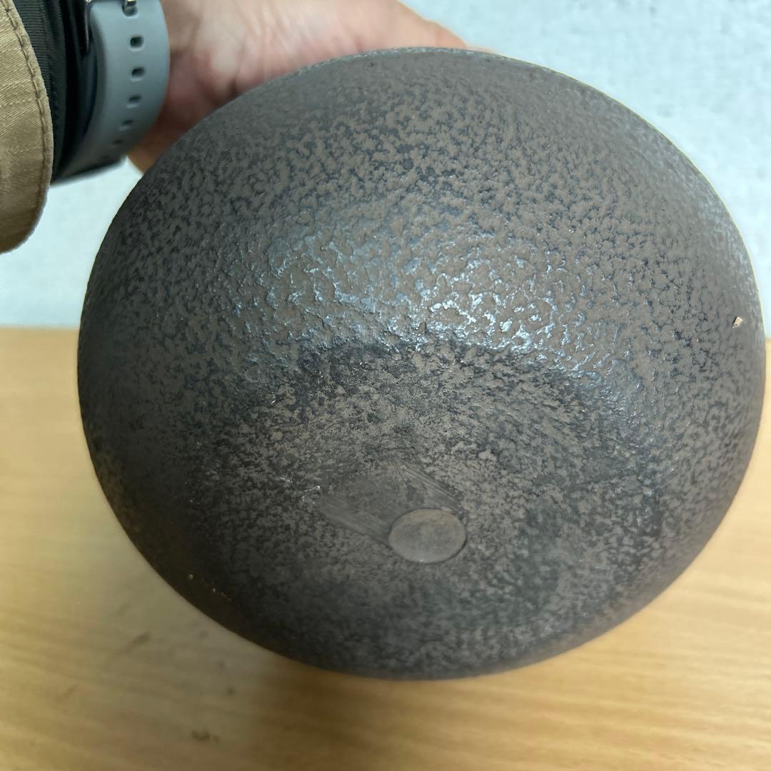 裏千家15世鵬雲斎大宗 『大鶴首釜』13代大西浄長造千家十職