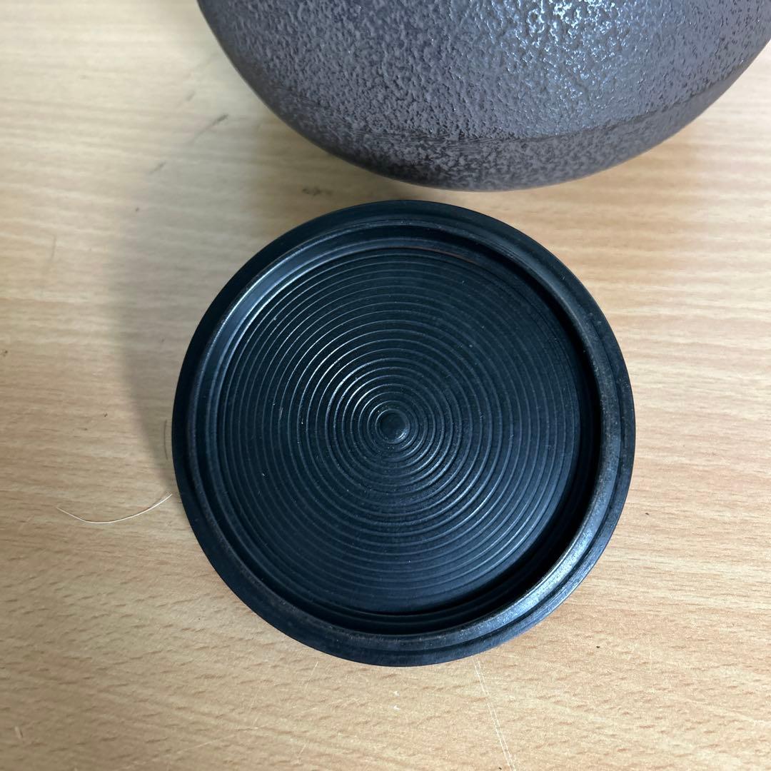 裏千家15世鵬雲斎大宗 『大鶴首釜』13代大西浄長造千家十職