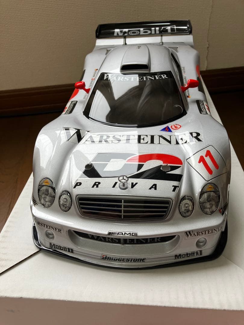 最終値下げ。タミヤ メルセデス・ベンツ CLK-GTR 完成済未走行ボディ