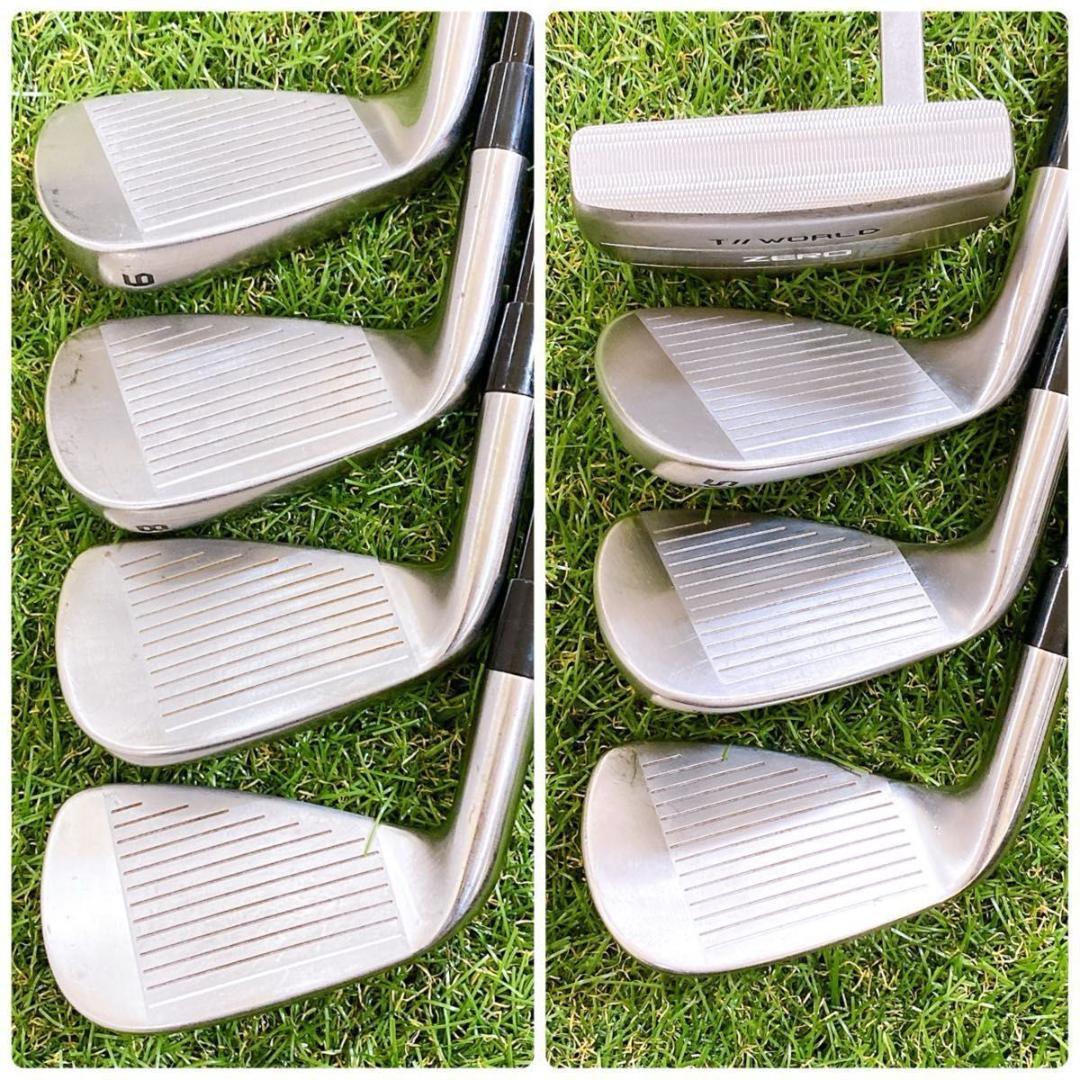 良品 ホンマ ツアーワールドゼロ メンズゴルフセット 初心者 13本 高級セット