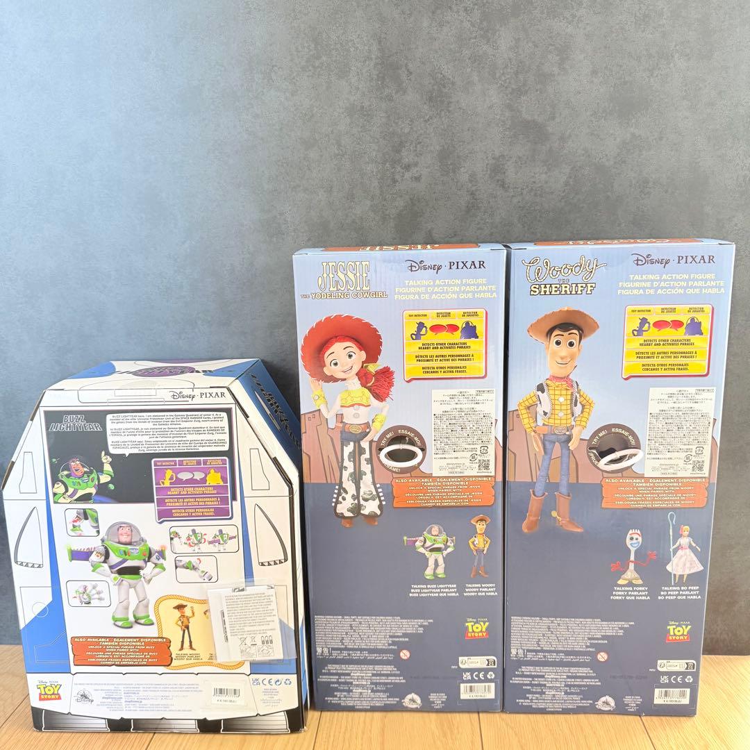 トイストーリー ウッディ ジェシー バズライトイヤー アクションフィギュア