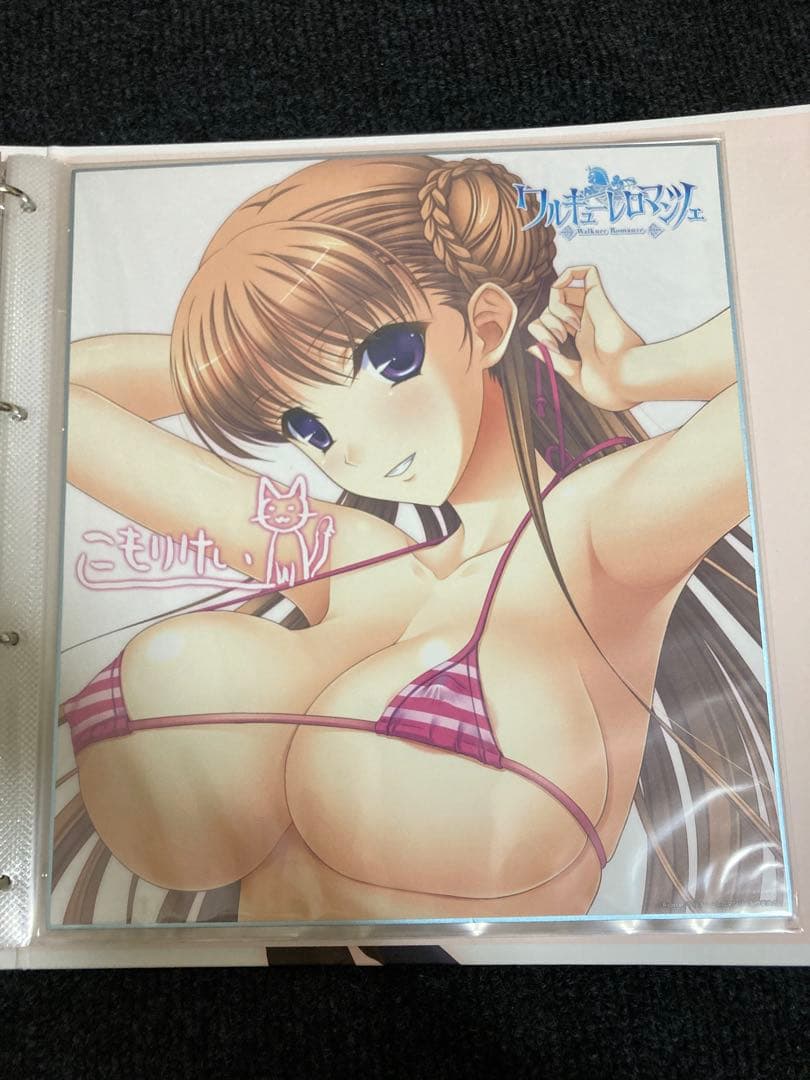 ワルキューレロマンツェ 色紙 バインダー