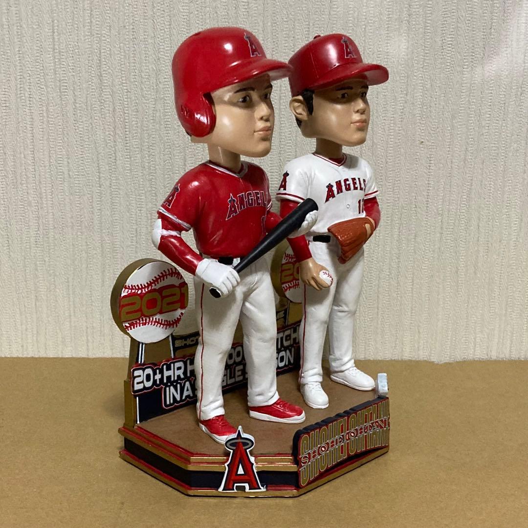 限定223個 大谷 翔平 20本塁打 100奪三振 二刀流 ボブルヘッド