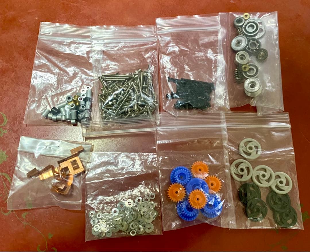 ミニ四駆　パーツセット　未開封品＆使用品色々です。