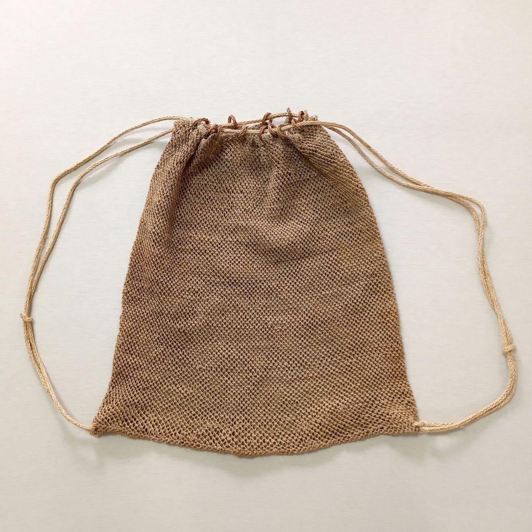 超希少！台湾パイワン族の首袋 (苧麻の背負い袋)