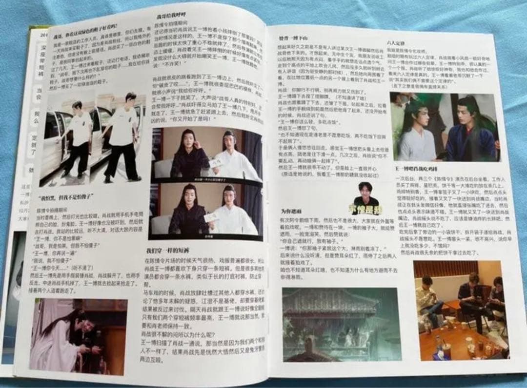 陳情令　博君一肖　写真付き同人誌「Secret Whisper」90p以上