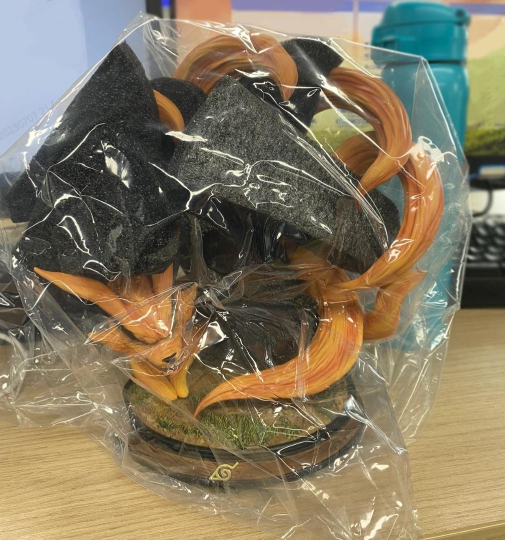 NARUTO -ナルト-疾風伝 ハイエンドバージョン 九尾ベース 彫刻フィギュア