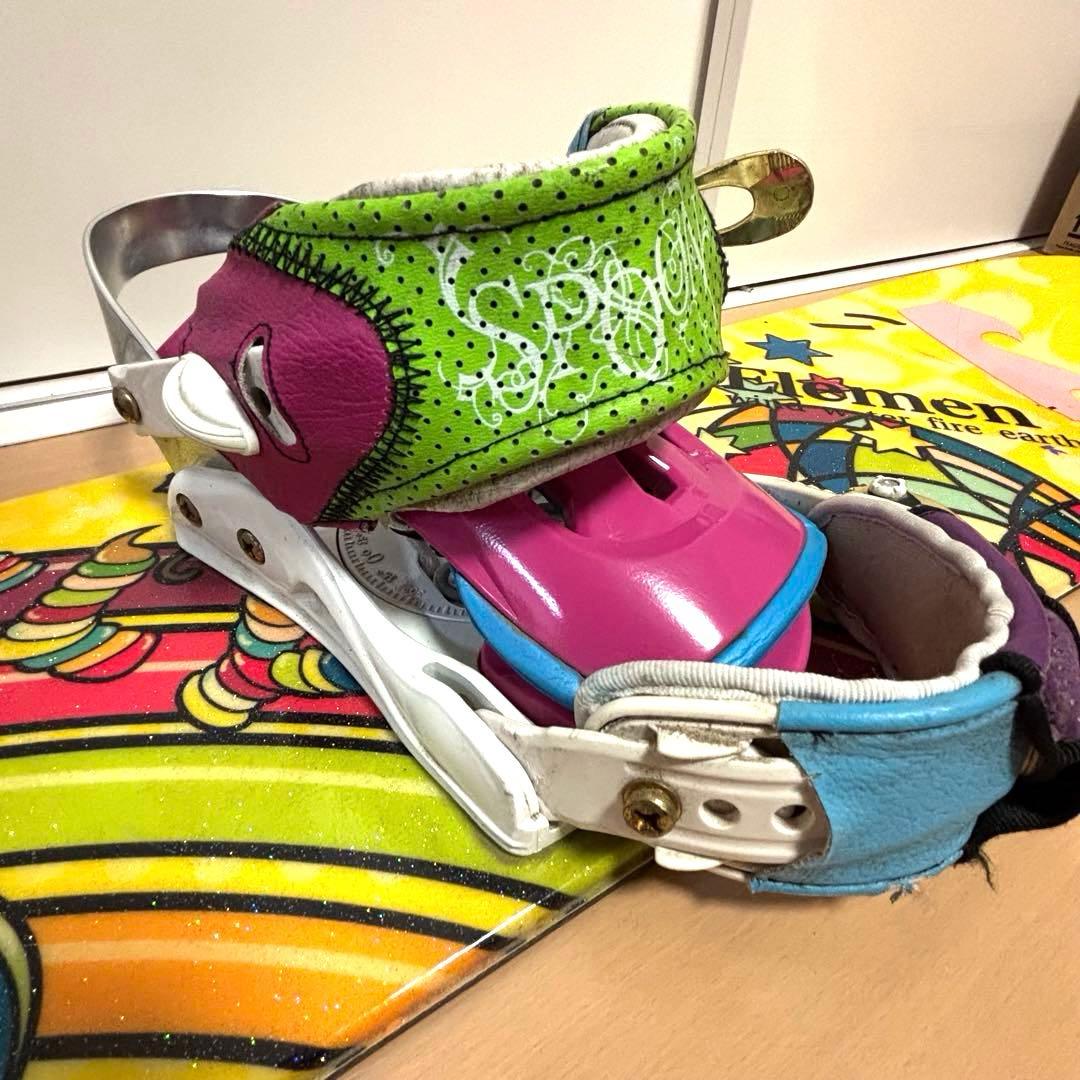 SPOON FLYスノーボード 140cm スノボ 初心者 キッズ スプーン