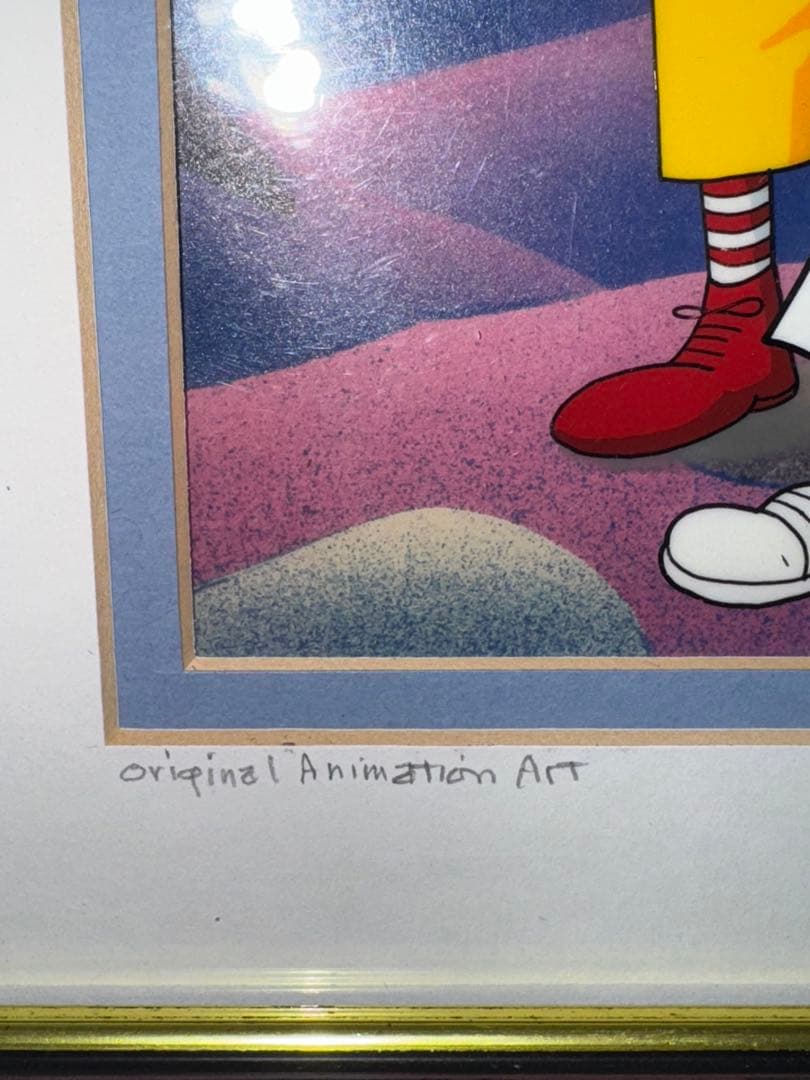 80s ヴィンテージ セル画 マクドナルド アート オリジナル 非売品 レア