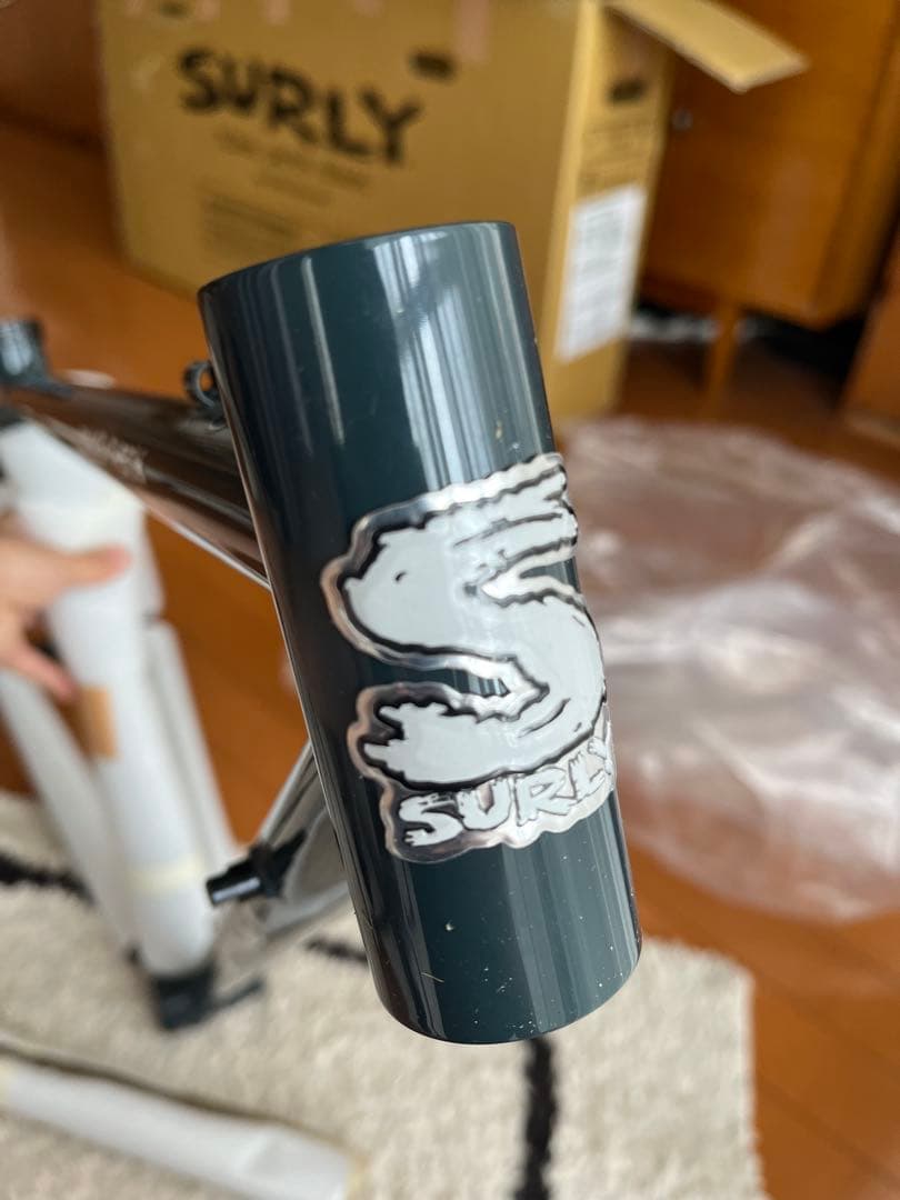 【未使用】SURLY サーリー CROSS CHECKフレームセット サイズ42