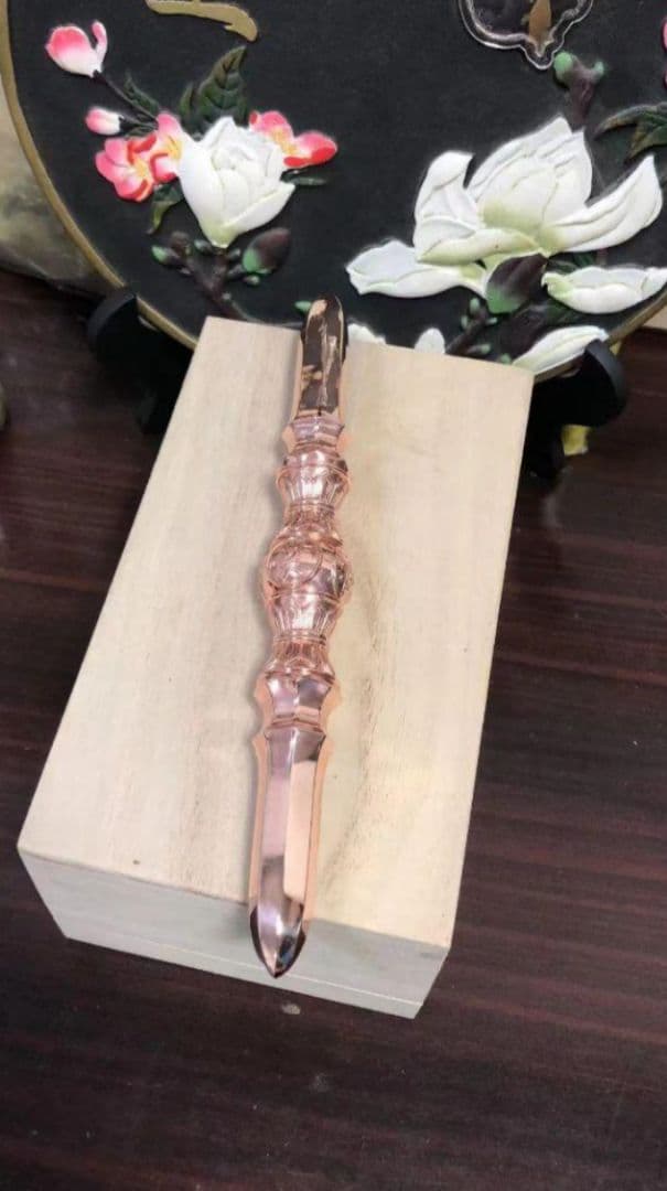 【修縁堂】密教法具 真言宗 明王 独鈷杵 金剛杵 四大明王種子字