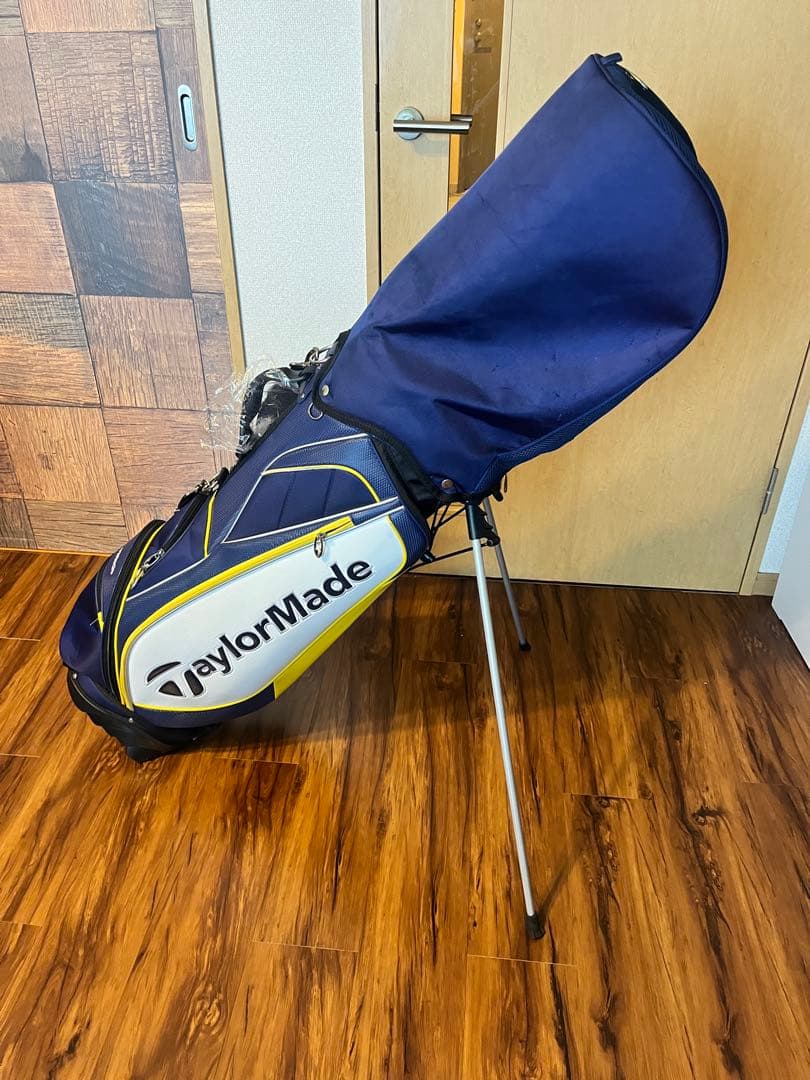 TaylorMade キャディバッグ ネイビー/イエロー