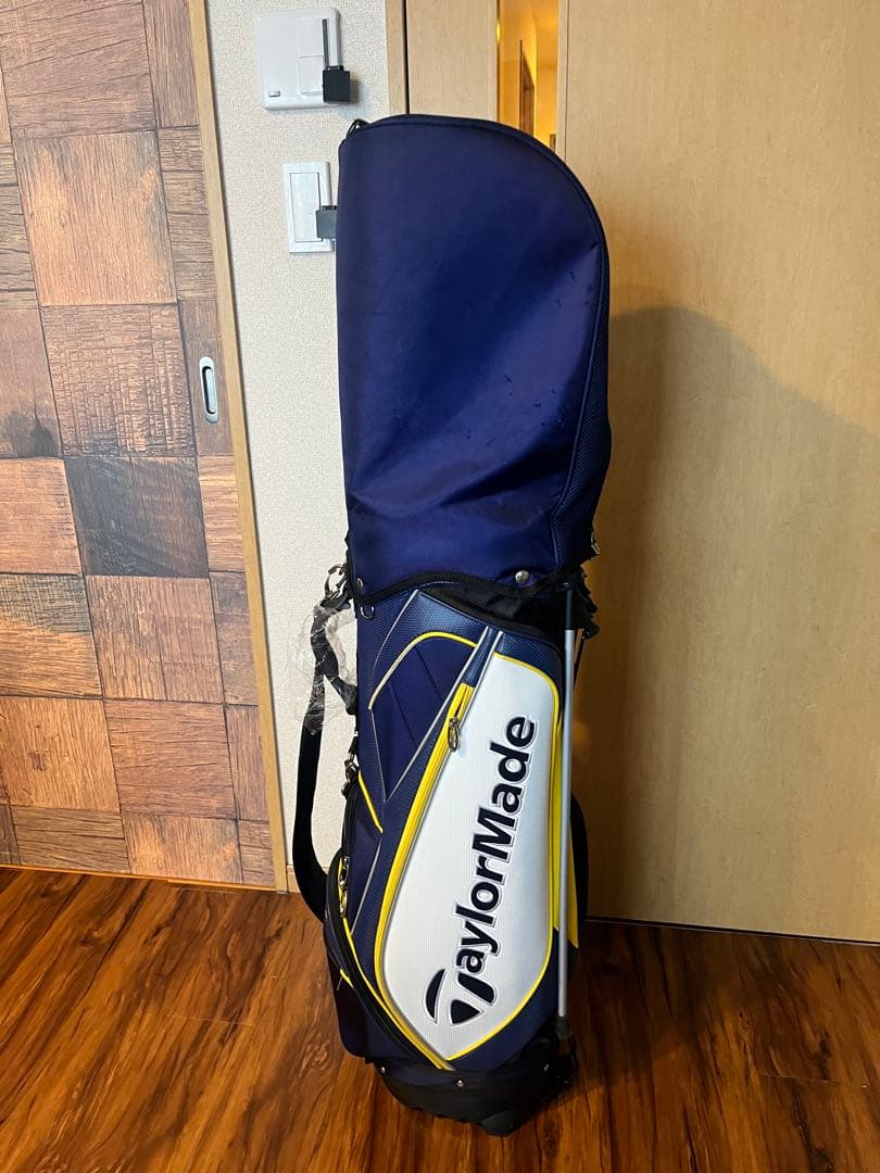 TaylorMade キャディバッグ ネイビー/イエロー