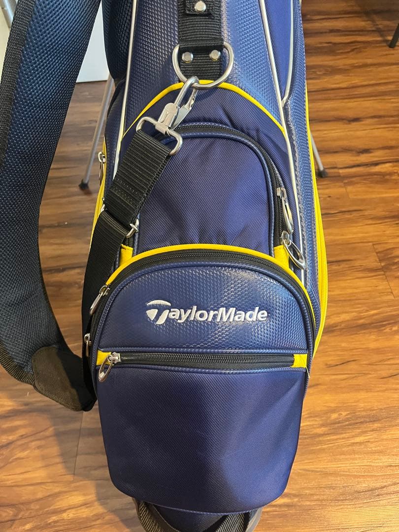 TaylorMade キャディバッグ ネイビー/イエロー