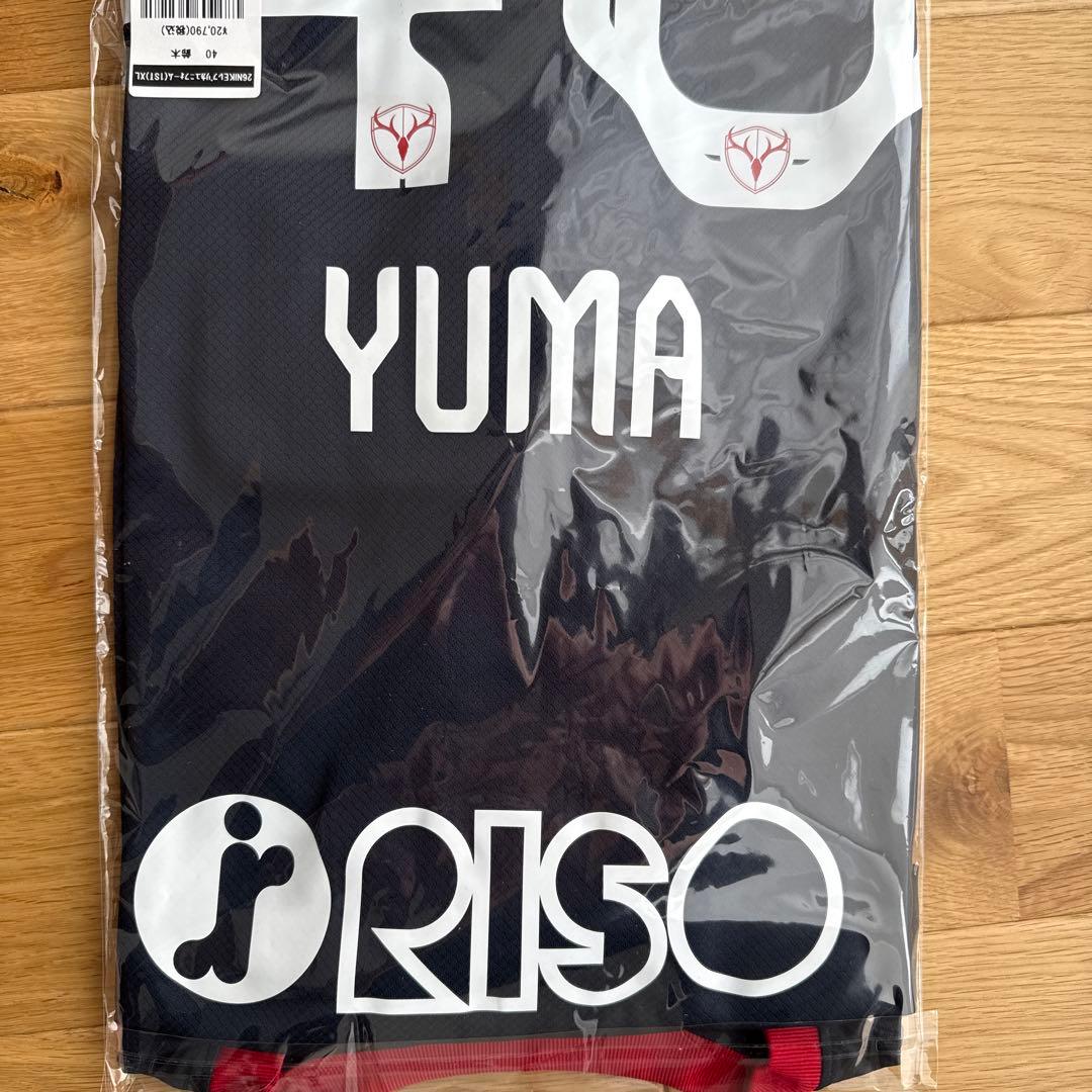 新品 鹿島アントラーズユニフォーム 40番 XL 2026年