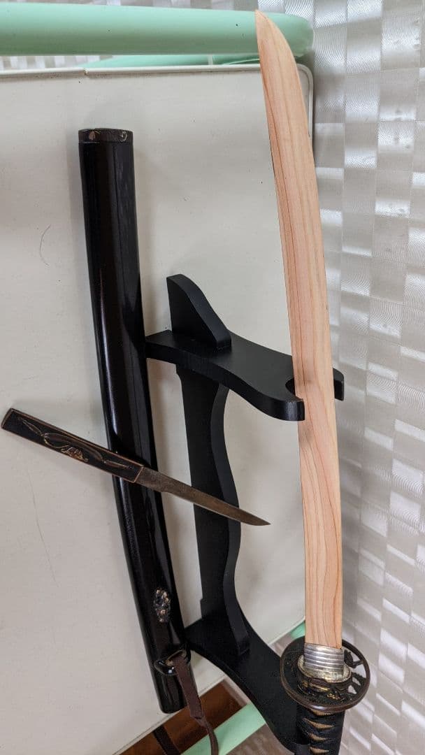 脇差し拵え　保管品　極上　 小柄　つなぎ付