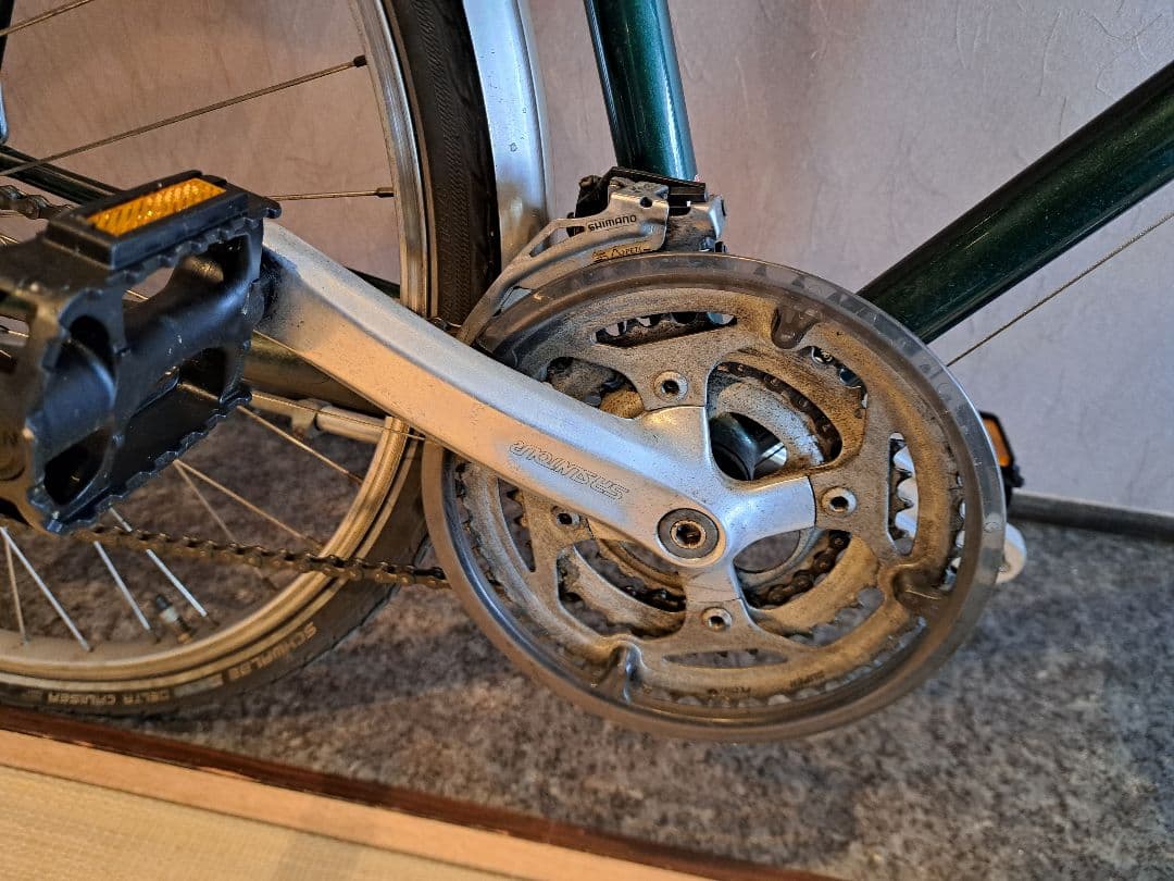 名車　ARAYA フェデラル フォレストグリーン ランドナー