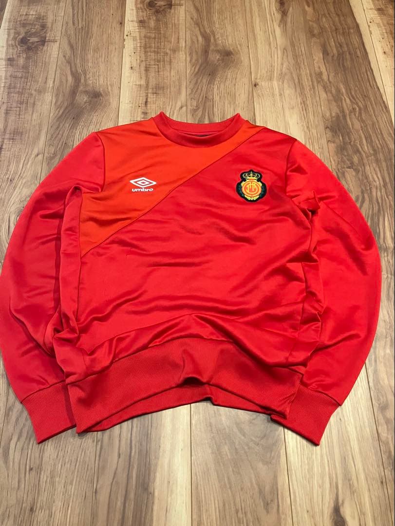 UMBRO マジョルカ クルーネックスウェット 赤 古着　アンブロ　ビンテージ