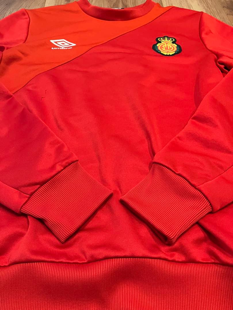 UMBRO マジョルカ クルーネックスウェット 赤 古着　アンブロ　ビンテージ