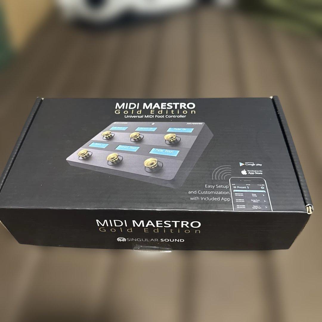 DTM・DAW Singular Sound MIDI MAESTRO Gold Edition
