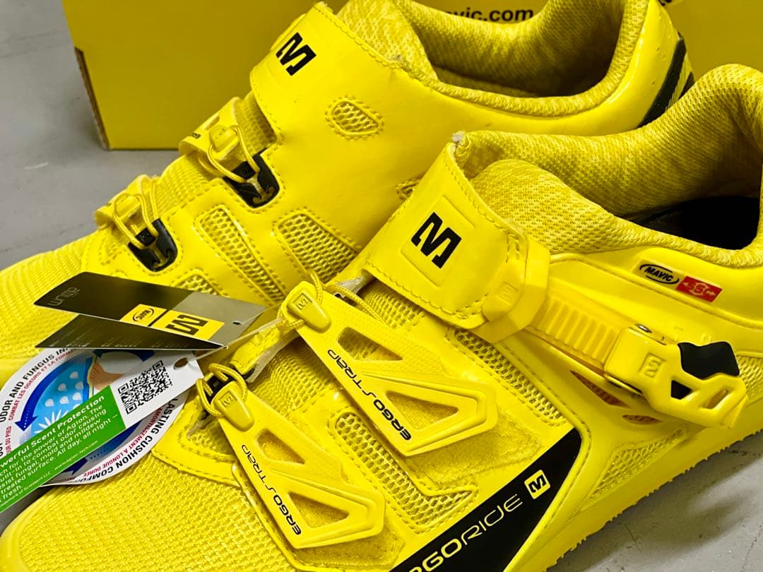 ウェア MAVIC CYCLING CYCLISME YELLOW MAVIC 27cm