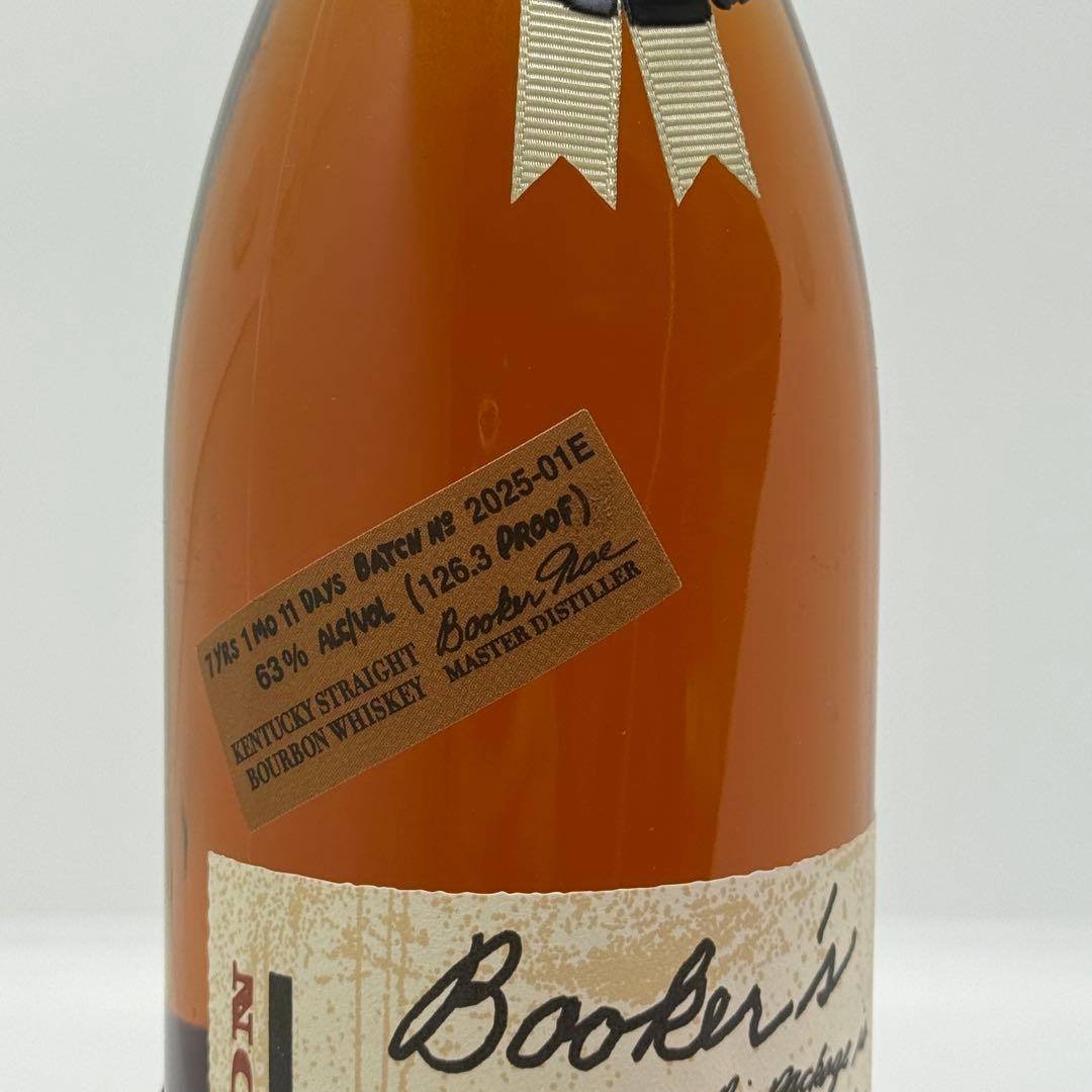 ☆ブッカーズ 2025 バーボンウイスキー 750ml 専用木箱BOX☆