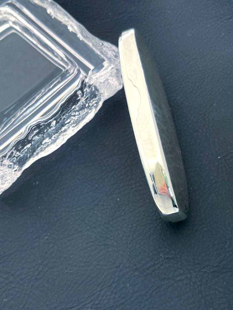 純銀　美品　小物入れ　ヴィンテージ 槌目